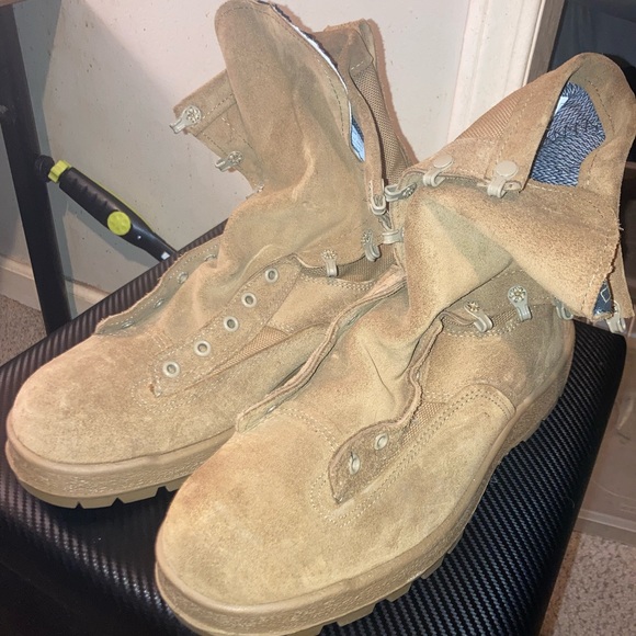 McRae Hot Weather Tan Combat Boots 3A059 Size 11R - Picture 4 of 4